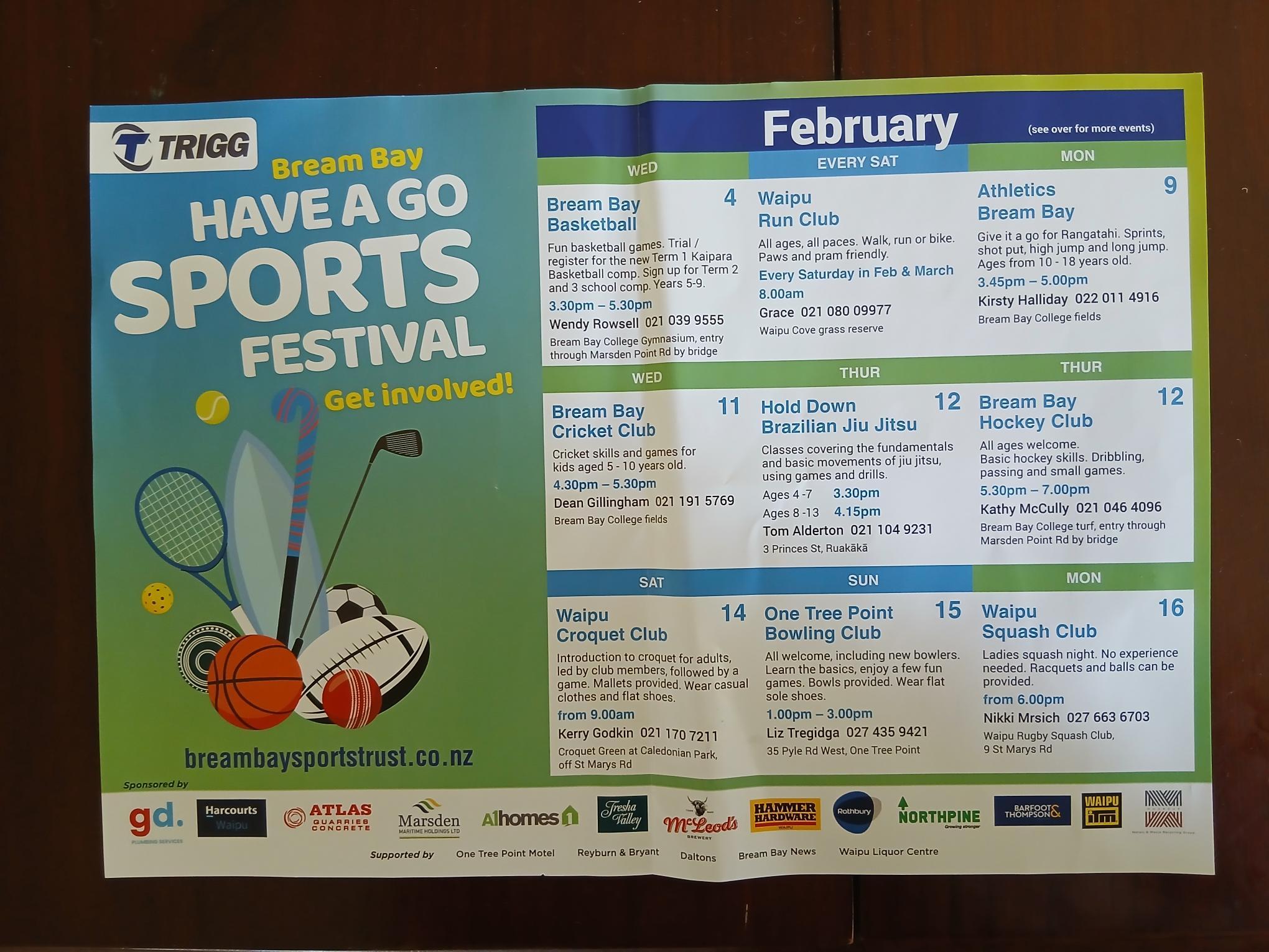 Bream Bay Sports Trust